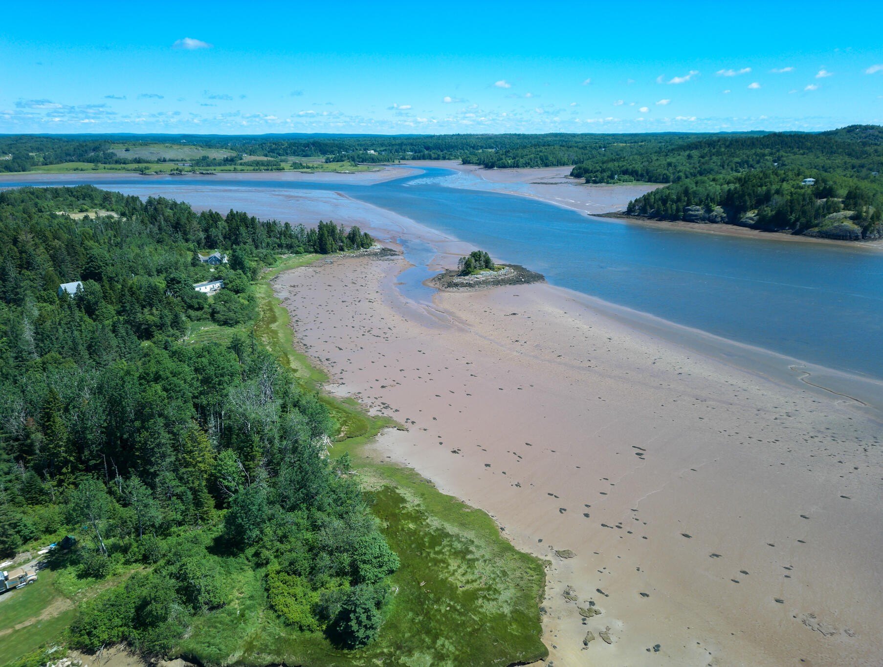Waterfront Land on East Machias River