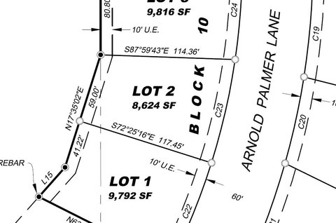 Golf Course Home Lot