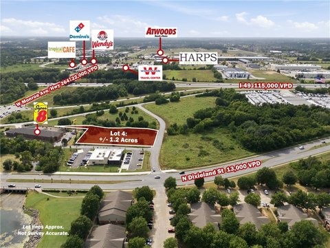 Prime Commercial Land, Lowell, AR