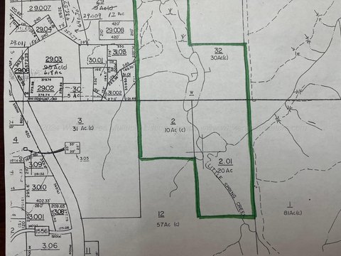 Wooded Land with Spring Creek