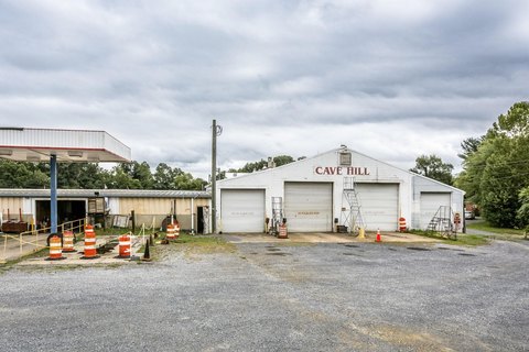 Industrial Building with Boom Crane