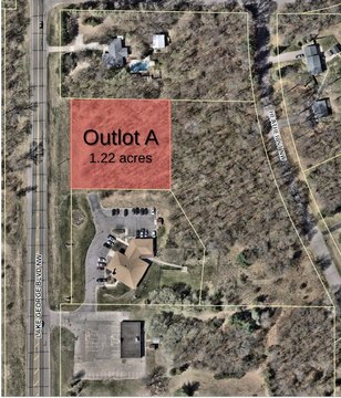 Level Commercial Outlot Land