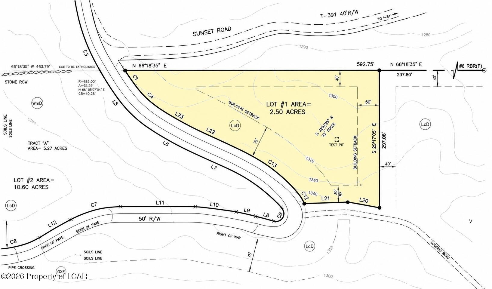Wooded Land in Rock Oak Acres