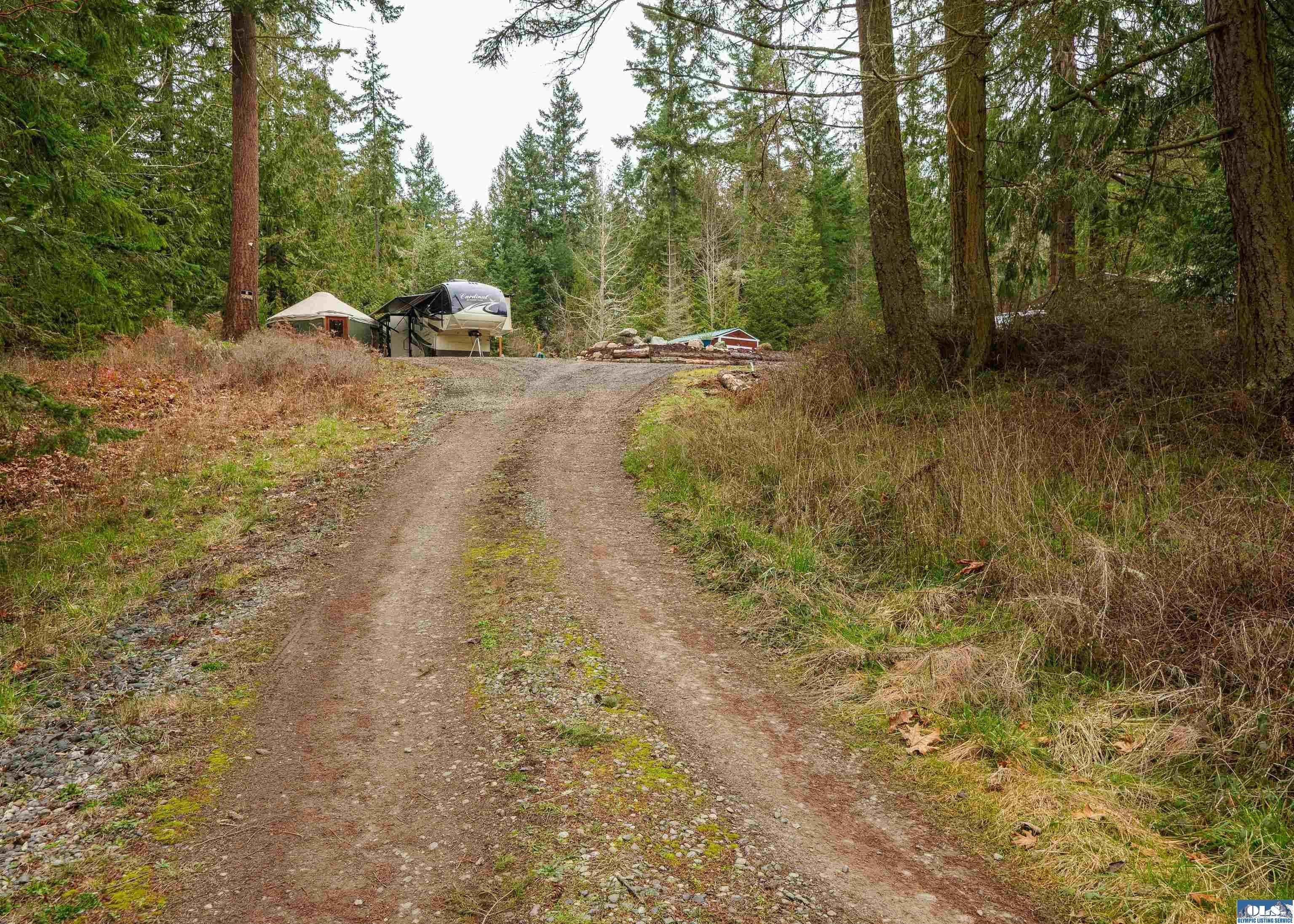 Sequim Land with Workshop, Garden