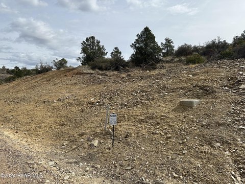 Land with Mountain and Canyon Views