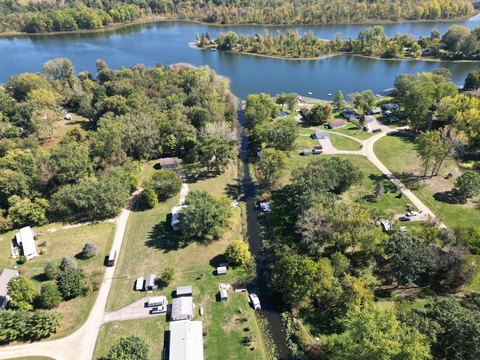 Channel-Front Land on Dragon Lake