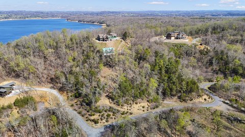 Land with Lake and Mountain Views