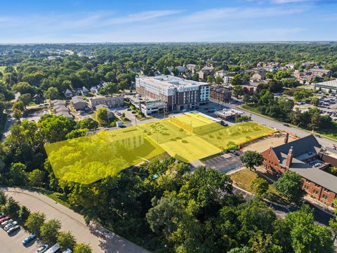 Commercial Land with Existing Buildings