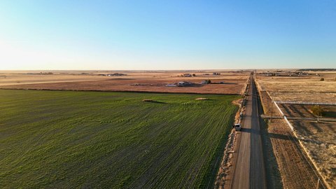 Level Farmland Building Site