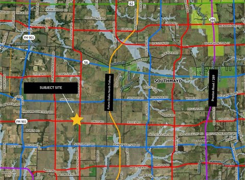 Flat Open Agricultural Tract