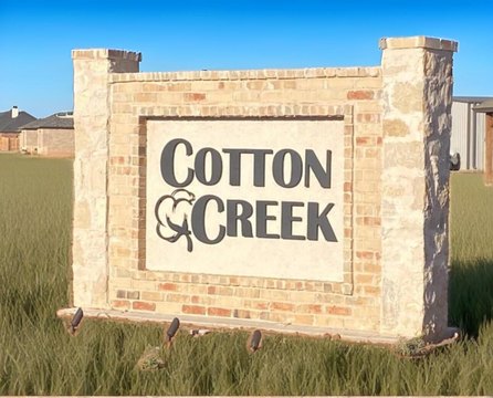 Residential Land in Cotton Creek