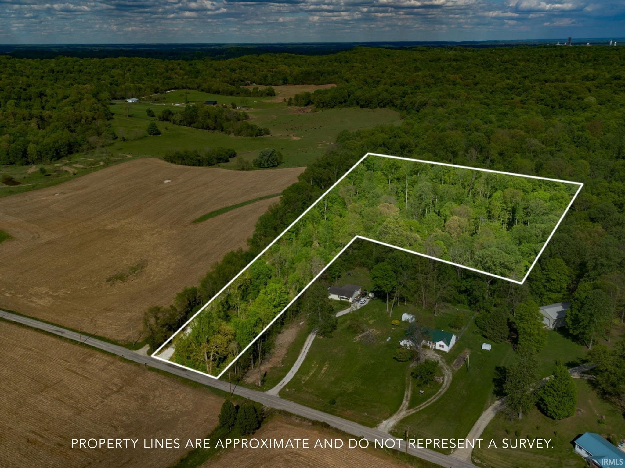 8.67 Acre Wooded Residential Land