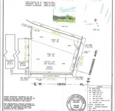 Corner Lot on Vincennes Avenue