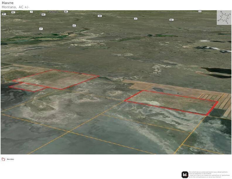 Productive Farmland Bordering Canadian Border