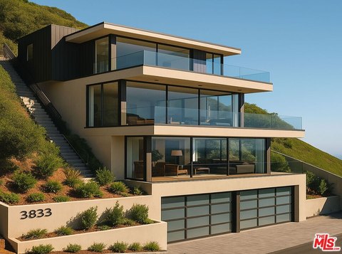 Panoramic Ocean View Malibu Land
