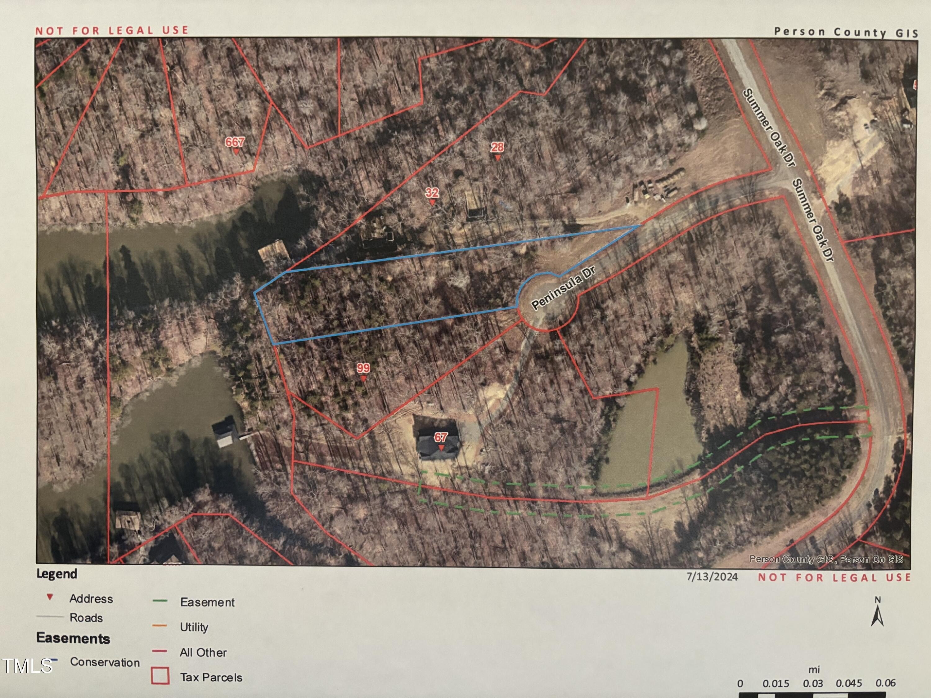 Roxboro Land with Lake Frontage