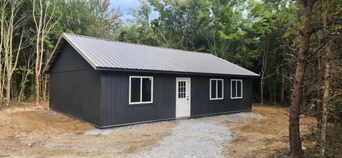 Land with Unfinished Cabin