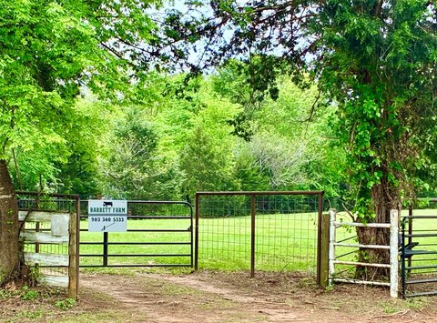 Cross-Fenced East Texas Ranch Land
