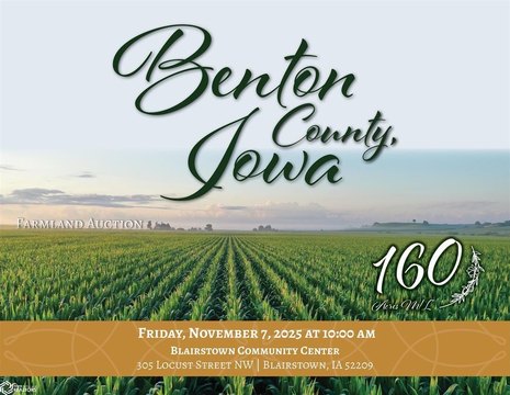 Prime Benton County Farmland Auction