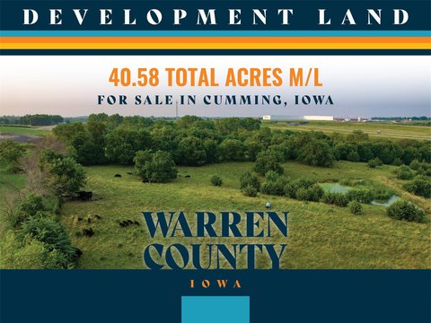 Prime Land in Growing Cumming, IA