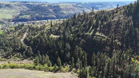 Land with Mountain and Valley Views