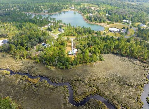 Marsh Front Homesite in Brunswick