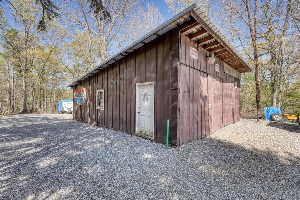 Unrestricted Lot with Shop Building