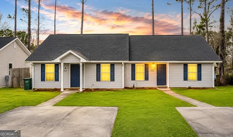 Duplex with Dedicated Driveways