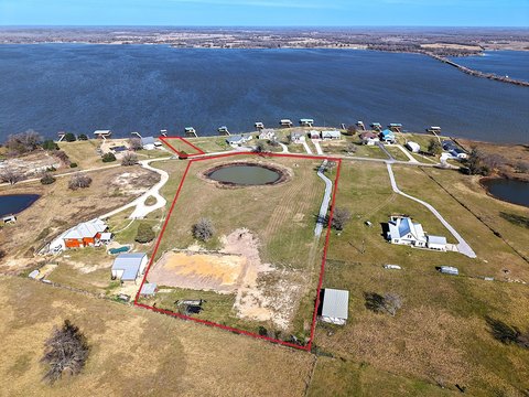 Waterfront Land with Boat House