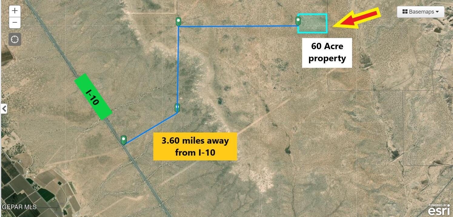 60 Acres Near I-10