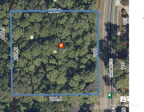 Daphne, AL Wooded Acre Lot