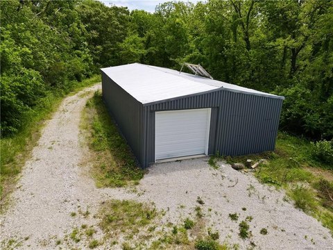 Land with Solar-Equipped Outbuilding