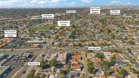 Whittier Triplex on Large Lot