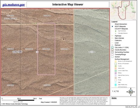 Kingman, AZ Agricultural Lot
