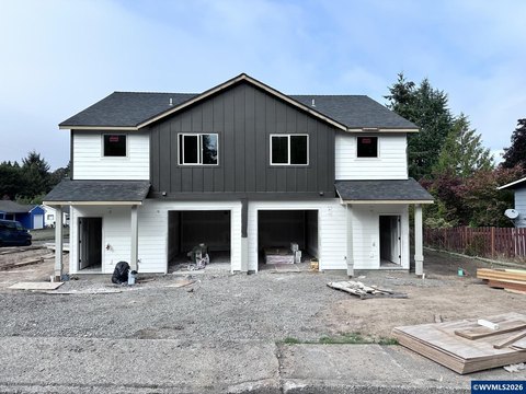 Quadplex with Attached Garages