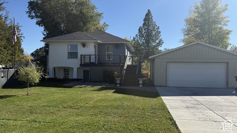 Corner-Lot Duplex with Walkout Basement