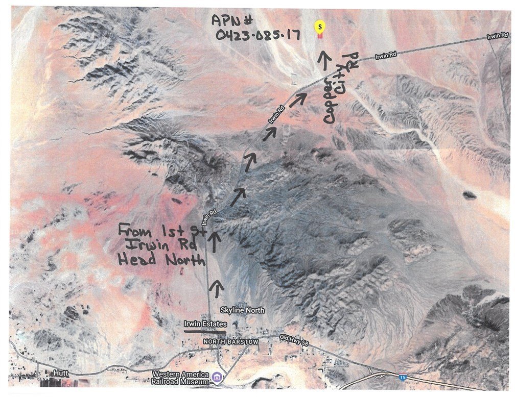 Undeveloped Land North of Barstow