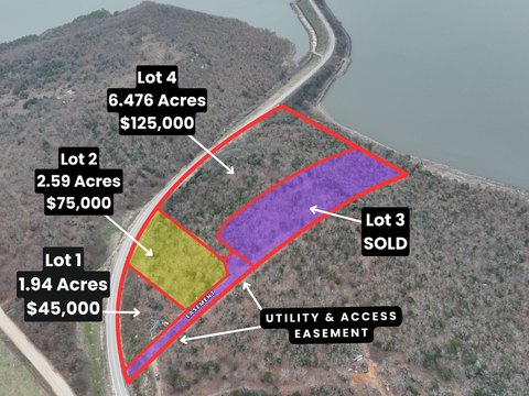 2.59 Acres Wooded Land Near Lake