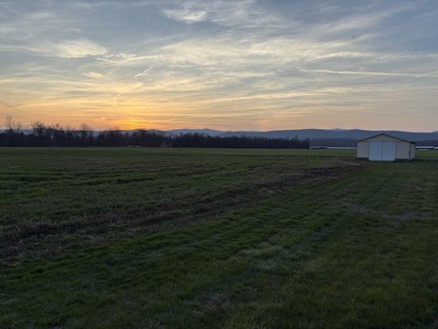 Land with Metal Workshop Building