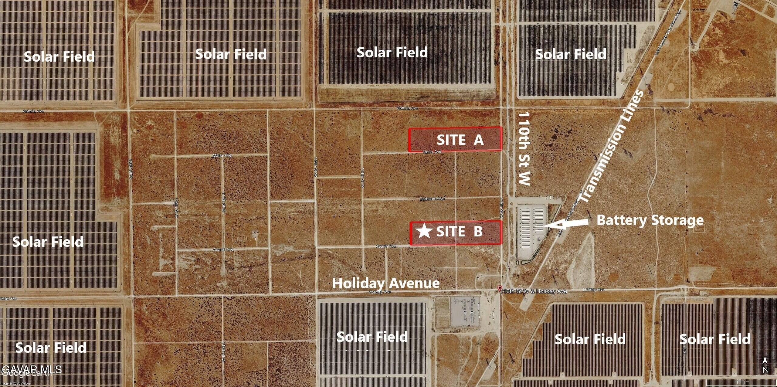 Rosamond Land for Solar Development
