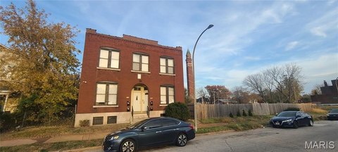All-Brick Quadplex with Occupied Units