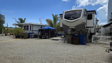 RV Ready Lot in Key Largo