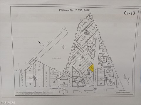 Land in Historic Goldfield, NV