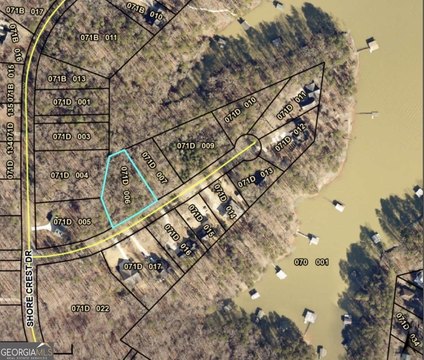 Lake Hartwell Waterfront Lot