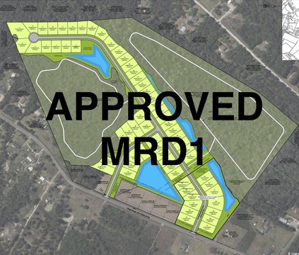 65+ Acres Approved Residential Lots