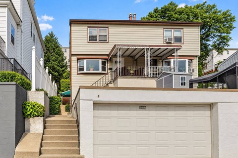 Duplex with Two-Car Garage
