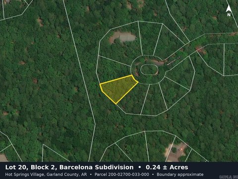 Vacant Land, Hot Springs Village, AR