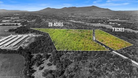 Wooded Land with Mountain Views