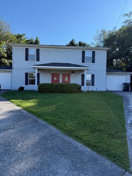 Duplex with Private Garages and Patio