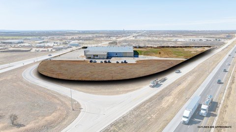 Industrial Flex Building with Yard